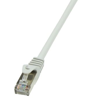 C&acirc;ble Patch, Cat. 5e, SF/UTP, 10 m, gris