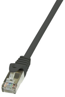 C&acirc;ble RJ-45 Cat.5e F/UTP 0,50 M, gris