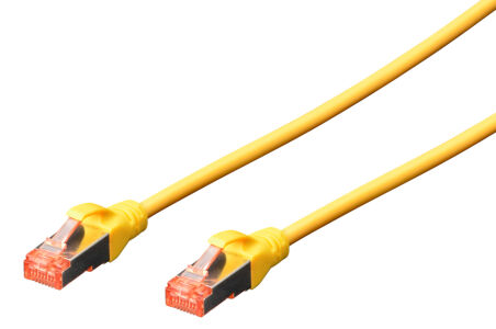 C&acirc;ble RJ45 Cat.6 S/FTP 10 M, rouge-rouge
