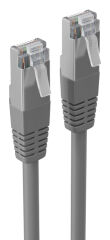 shiverpeaks Cable patch BASIC-S, cat. 6, S/FTP, 10 m, gris