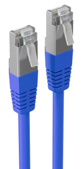 shiverpeaks Cable patch BASIC-S, cat. 6, S/FTP, 10 m, gris