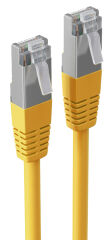 shiverpeaks Cable patch BASIC-S, cat. 6, S/FTP, 30 m, jaune