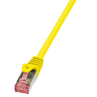 C&acirc;ble RJ45 Cat.6 S/FTP 0,25 M, jaune
