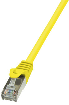C&acirc;ble RJ-45 Cat.5e F/UTP 1 M, jaune
