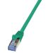 Miniature C&acirc;ble RJ45 Cat.6a S/FTP 0,50 M, vert n°10