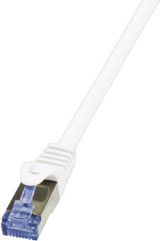 C&acirc;ble RJ45 Cat.6a S/FTP 0,50 M, vert