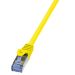 Miniature C&acirc;ble RJ45 Cat.6a S/FTP 10 M, jaune n°10