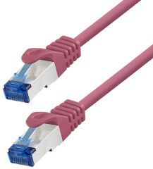 C&acirc;ble RJ45 Cat.6a S/FTP 1,50 M, rose