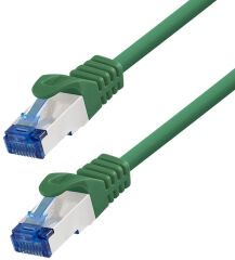C&acirc;ble RJ45 Cat.6a S/FTP 5 M, vert