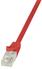 C&acirc;ble RJ45 Cat.6 U/UTP 0,25 M, rouge