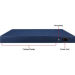 Miniature Switch 19" L2 48 ports Giga 4xSFP n°4