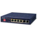 Miniature Switch desktop 6 ports dont 4 PoE at 55W n°0