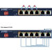 Miniature Switch desktop 6 ports dont 4 PoE at 55W n°4