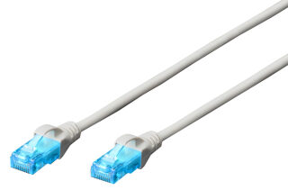 DIGITUS C&acirc;ble patch, Cat. 5e, U/UTP, 2,0 m, jaune