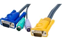C&acirc;ble KVM 2L-5202P PS2/VGA vers SPHD 1.8m