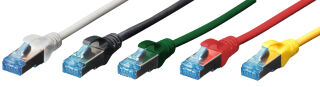C&acirc;ble RJ45 premium S/FTP Cat.5e gris, 5 M