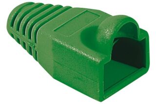 Manchons c&acirc;bles RJ45, diam. 5.5 mm, vert (x10)