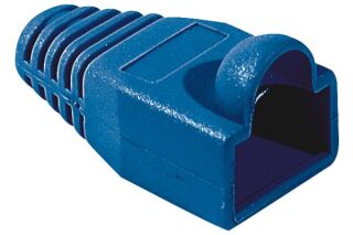 Manchons c&acirc;bles RJ45, diam. 5,5 mm, bleu (x10)