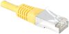 Miniature Câble RJ45 CAT6 S/FTP premium Jaune - 0,50 M n1