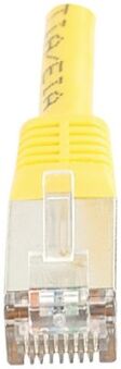 Câble RJ45 CAT6 S/FTP premium Jaune - 0,50 M