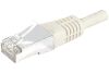 Miniature C&acirc;ble RJ45 CAT6 S/FTP premium Gris - 10 M n°0