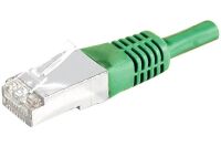 C&acirc;ble RJ45 CAT6 S/FTP premium Vert - 15 M