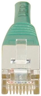 CABLE RJ45 F/UTP CAT6 Vert - 2 M