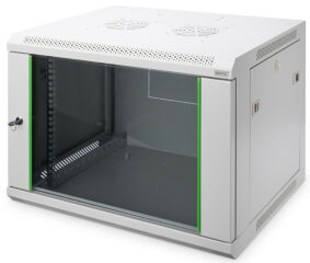 DIGITUS Coffret mural 19' Dynamic Basic, 12 U, gris clair