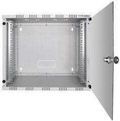 LogiLink Coffret mural 19', d&eacute;mont&eacute;, 12 U, gris clair