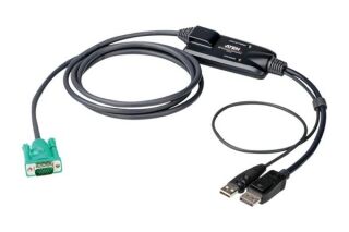 ATEN CV190 Adaptateur DisplayPort/USB pour KVM &agrave; prise SPHD