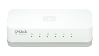 D-LINK Mini switch 5 Ports 10/100Mbps format de bureau - D-Link GREEN