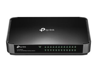 TP-LINK 24-port 10/100M Desktop Switch 24 10/100M RJ45 ports Plastic case