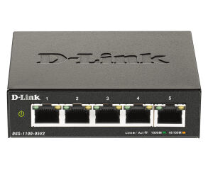 D-LINK Easy Smart Managed Switch 5 Ports Gigabit