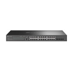 TP-LINK Omada 24-Port PoE+ Gigabit L2+ Managed Switch with 4 10GE SFP+ Slots
