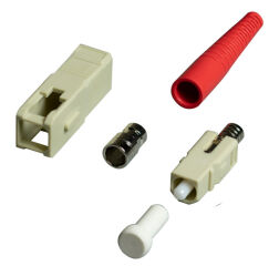 Connecteur Senko SC/APC SM 3,0 mm (vert)&nbsp;; capuchon (vert)