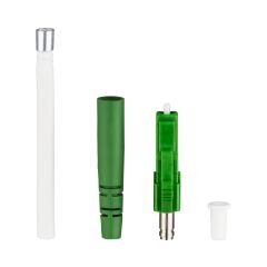 Connecteur LC/APC SM 2,0 mm (vert) Capuchon (vert)