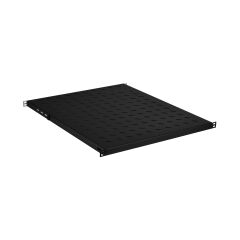&Eacute;tag&egrave;re fixe 19" 0,5U, largeur 550 &agrave; 650 mm, charge max. 70 kg, couleur CD 800, RAL9005