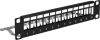 Miniature Panneau de distribution 1U 10&Ecirc; pour 12 prises Keystone, RAL9005 n°0