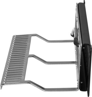 Panneau de distribution 1U 10&Ecirc; pour 12 prises Keystone, RAL9005