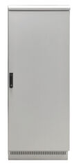 Armoire r&eacute;seau 19" 24U 800 x 800, IP55, avec socle pr&eacute;-assembl&eacute;, RAL7035