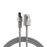 Fiche RJ45 Premium STP, Cat.6A/ClassEA, fiche de terrain, enti&egrave;rement m&eacute;tallique