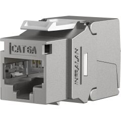 RJ45 Keystone STP, Cat.6A, 500 MHz, composant certifi&eacute;