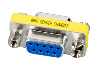 Mini changeur de genre, DSub 9, FF