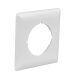 Miniature Plaque de recouvrement RAL9010 n°0