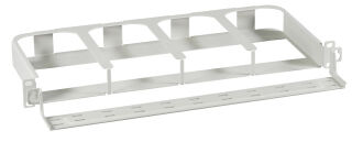 Subrack FTTH 19" 1U pour 8x modules FTTH-MODUL-X avec gestion des câbles