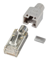 RJ45-Hirose TM11 gris 50 pi&egrave;ces.