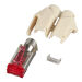 Connecteur RJ45-Hirose TM21 beige 50 pièces, 3 éléments, Cat. 6