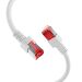 Miniature Cordon de raccordement RJ45 Cat.6 S/FTP LSZH blanc 30 m n°1