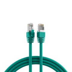 Cordon de brassage RJ45 Cat.8.1 S/FTP LSZH BC vert 0,5 m