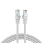 Cordon de raccordement RJ45 Cat.6 U/UTP LSZH CCA blanc 3 m